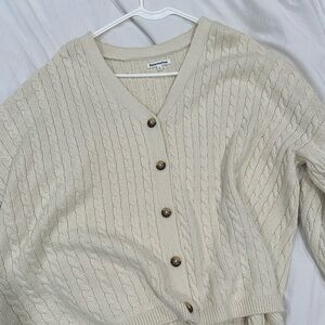 Reformation Cable Knit cardigan